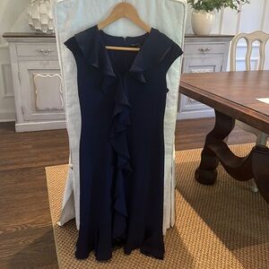 Maggy London US 2 Navy Dress